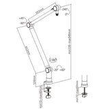 Clamp-On Microphone Boom
