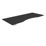 Classic-white-XL-Ergo Curve-Black