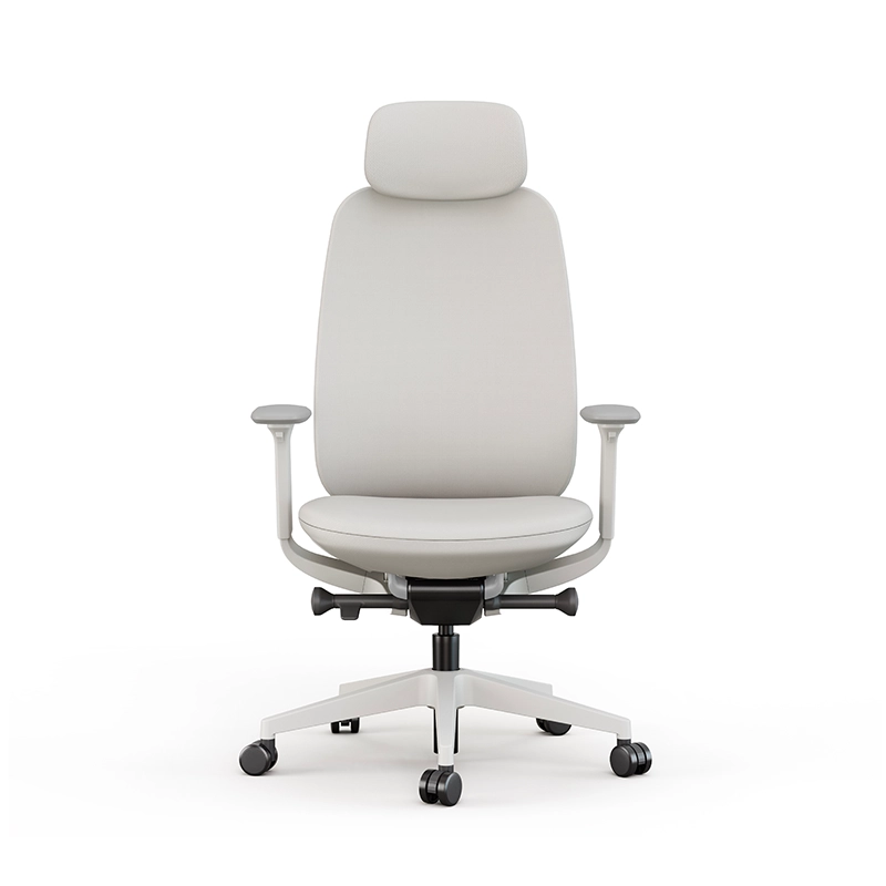 Modern white ergo office chair designed for all-day comfort at your desk