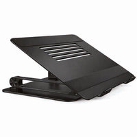 Stage Pro Laptop stand adjust to the height and angle to suit your workspace