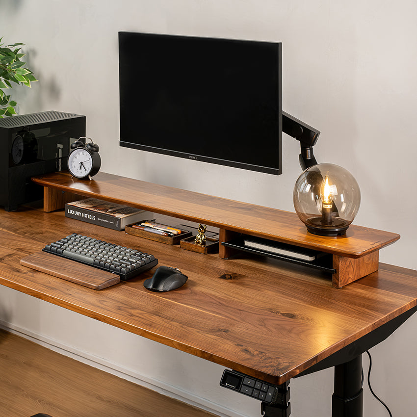 Arka Solid Wood Desk Riser | Omnidesk – Omnidesk Australia