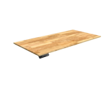 Classic Wildwood-black-Large-straight edge-Natural Hevea