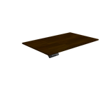 Classic Wildwood-black-small-straight edge-Richbrown Hevea