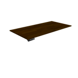 Classic Wildwood-black-Large-straight edge-Richbrown Hevea