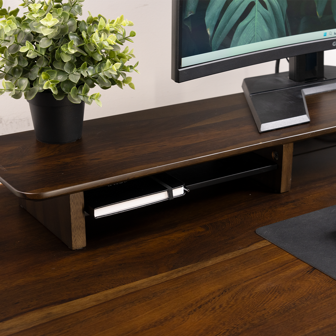 Desk Riser Styles Arka Solid Wood Desk Riser | Omnidesk – Omnidesk Australia