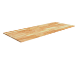 Ascent Wildwood-white-XL-straight edge-Natural Hevea