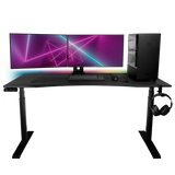 Gold Gaming Desk Bundle