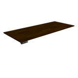 Pro Wildwood-white-XL-straight edge-Richbrown Hevea